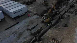Gensini Excavating | XPO Logistics Job Site | 9-15-18