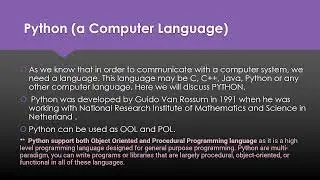 Getting Started with Python