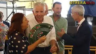 HOMENAJE INSTITUCIONAL A JUAN LUIS MONTOYA EN LA FERIA DE UTRERA 2023