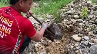 Cara pencarian emas secara tradisional yang kami gunakan