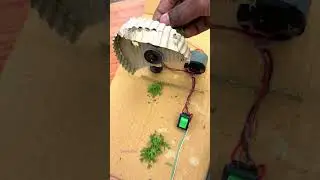 Chaff Cutting Mechanism Dc Motor #dcmotor #tech #project