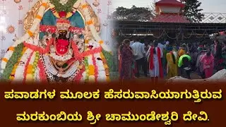 #news ಪವಾಡಗಳ ಮೂಲಕ ಹೆಸರುವಾಸಿಯಾಗುತ್ತಿರುವ ಮರಕುಂಬಿಯ ಶ್ರೀ ಚಾಮುಂಡೇಶ್ವರಿ ದೇವಿ.