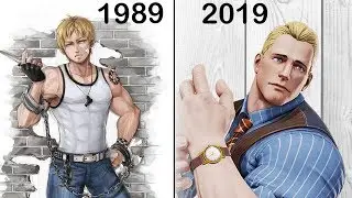 Evolution of CODY (Final Fight Game/Street Fighter)  1989 to 2019