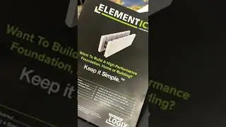 Finally!! #element #icf launched by #logix brands. #constructiontech #lasvegas #construction