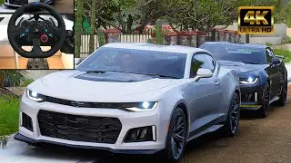 Chevrolet Camaro ZL1 - Forza Horizon 5 | Logitech g29 4K gameplay