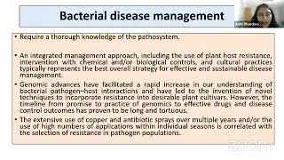Current trends in the management of bacterial pathogens - By Dr. Aditi Sharma