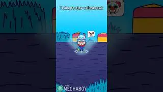 Playing volleybrawl #brawlstars #brawlstarsanimation #gale