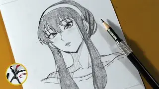 How to Draw Yor Forger Step by Step &ndash; Easy Spy x Family Anime Tutorial