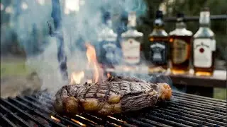 🔴LIVE Cooking New York Strip Steak 10/10 Whiskey REVIEWS 10/10 BEER Review❗️