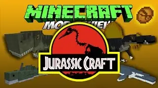 MINECRAFT MOD DINOSAURIOS  - JURASSICRAFT MOD MINECRAFT 1.9 Y 1.7.10 REVIEW ESPAÑOL