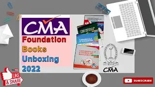 CMA Foundation Books Unboxing/ CMA Books