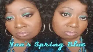 Yaa's Spring Blue: Featuring the Flaming Love Palette