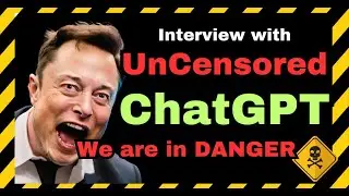 ChatGPT без цензуры сталкивается с дерзкими вопросами! Мы в опасности ⚠️⚠️ #ai #chatgpt #aidanger