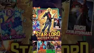 Star Lord Master Of The Sun | Marvel Snap's New Season Pass Card #marvelsnap #marvelsnapcreator