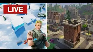 Fortnite [LIVE] - TILTED TOWERS IS SLOWLY MELTING!!!
