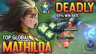 93% Win Rate! Mathilda Best Build 2021 | Top Global Mathilda Gameplay | Mobile legends✓