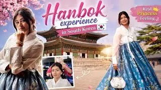 MY HANBOK EXPERIENCE 🇰🇷✨ + HONGDAE STREET SHOPPING | SEOUL SERIES