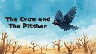The Crow and The Pitcher | The English Campfire | English Story for Kids and Beginners