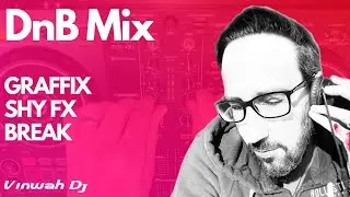 DJ Mix 2024 - Live DnB Mix on DDJ 400 [GRAFFIX, SHY FX, BREAK]