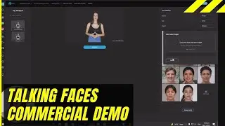 Talking Faces Commercial Demo - Create Real Human Spokespeople