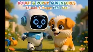 ROBOT & PUPPY ADVENTURES   EPISODE 4 - Puppy Feels Sad