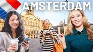 4K Driving Tour in Amsterdam Holland 🇳🇱 4K Video Tour and Travel Vlog