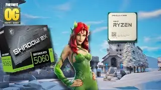 Ryzen 5 4600g RTX 5060 Fortnite og chapter 1 season 7 