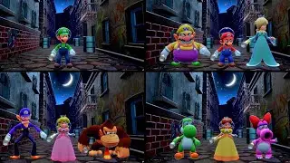 Mario Party Superstars - Yoshi vs All Characters Night-Light Fright (Master Difficulty)
