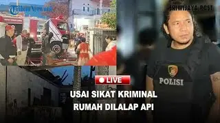 🔴Rumah Katim Tarsius Bitung Hangus Terbakar, Polisi Penumpas Kejahatan Jadi Sorotan