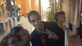 Ethan, Thomas and Victoria Maneskin in Turin meet and greet with fans Eurovision Song Contest
