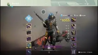 Destiny 2 Hunter with Siegebreak Ornaments