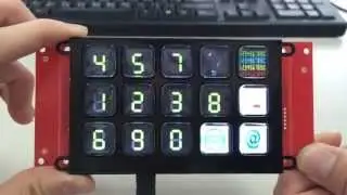 iDisplay TFT Display Button Security System