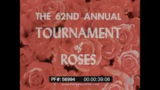 1951 ROSE PARADE FILM 