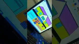 Ms Paint Drawing🏠 #shorts #painting #shortvideo #youtubeshorts #mspaint #sanacomputerbirpur