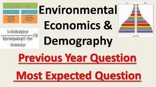 Environmental Economics & Demography/ Previous Year Question/ ECONOMICS/ PGT ECONOMICS/ UGCNET/ PYQ
