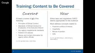 Amendments to 5 C.F.R. part 2638: the Executive Branch Ethics Program (Part II)