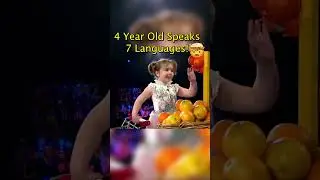 4-летний ребенок говорит на 7 языках!!🇩🇪🇺🇸🇷🇺 #talentshow #littlebigshots