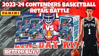2023-24 Contenders Basketball Retail Battle. Value Packs vs. Blaster! Worth the Money? #panini #nba