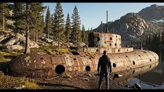 He Turned a Rusty Abandoned Submarine into a Luxury House (ASMR)