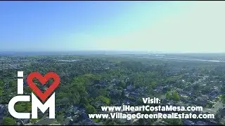 Flying Over Costa Mesa -- Canyon Park Neighborhood