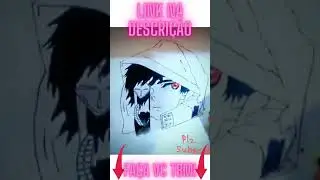 Desenhando anime em 1 minuto! #shorts