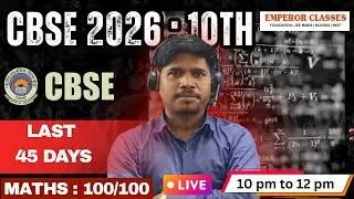 class 10th live class for boards exam 2026