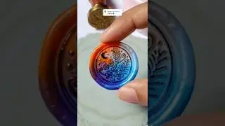 Colorful Waxseal Stamp / Marble Waxseal / Waxsealing 😻