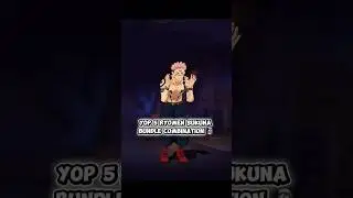 TOP 5 SUKUNA BUNDLE COMBINATION 🗿 #freefire #sukuna #ringevent #neweventff #jujutsukaisen