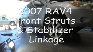 Easy Strut Replacement! 2007 Rav 4