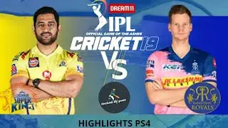 CSK vs RR | 37TH IPL 2020 MATCH HIGHLIGHTS | CRICKET 19