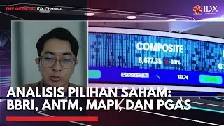 Analisis Pilihan Saham: BBRI, ANTM, MAPI, dan PGAS | MARKET BUZZ