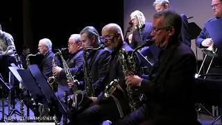 Norrbotten Big Band med bandoneonisten Mikael Augustsson