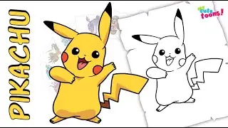 Pokemon: How to Draw Pikachu | Drawing Tutorial