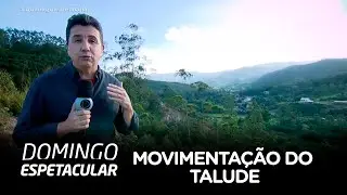 Movimentação do talude da mina Gongo Soco, em Barão de Cocais (MG), aumenta a cada dia